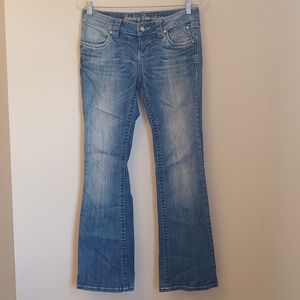 Harley Davidson Denim Flared Embellished Jeans 4